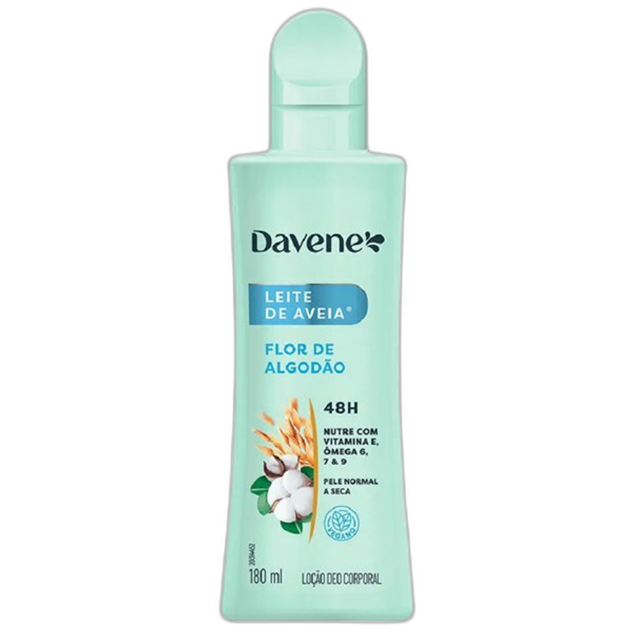 Hidratante Leite de Aveia Flor de Algodao 180ml