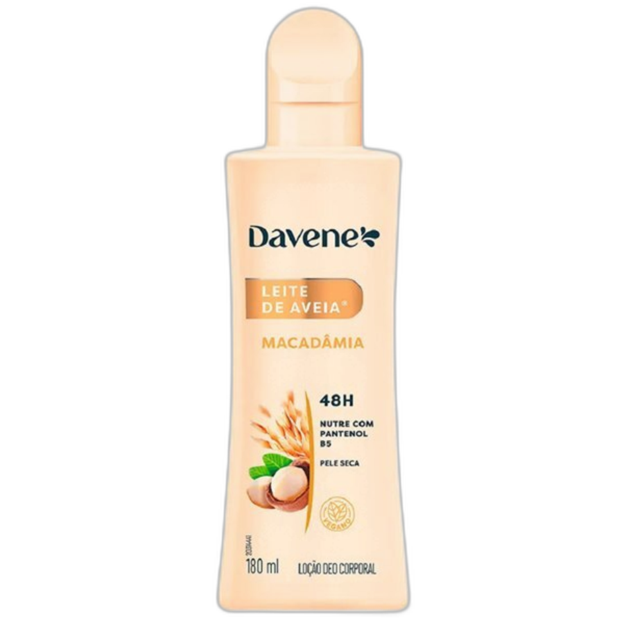 Hidratante Leite de Aveia Macadamia 180ml