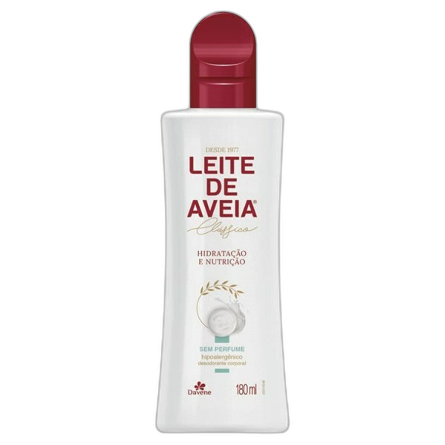 Leite Hidratante Aveia Davene Hipoalergênico 180ml