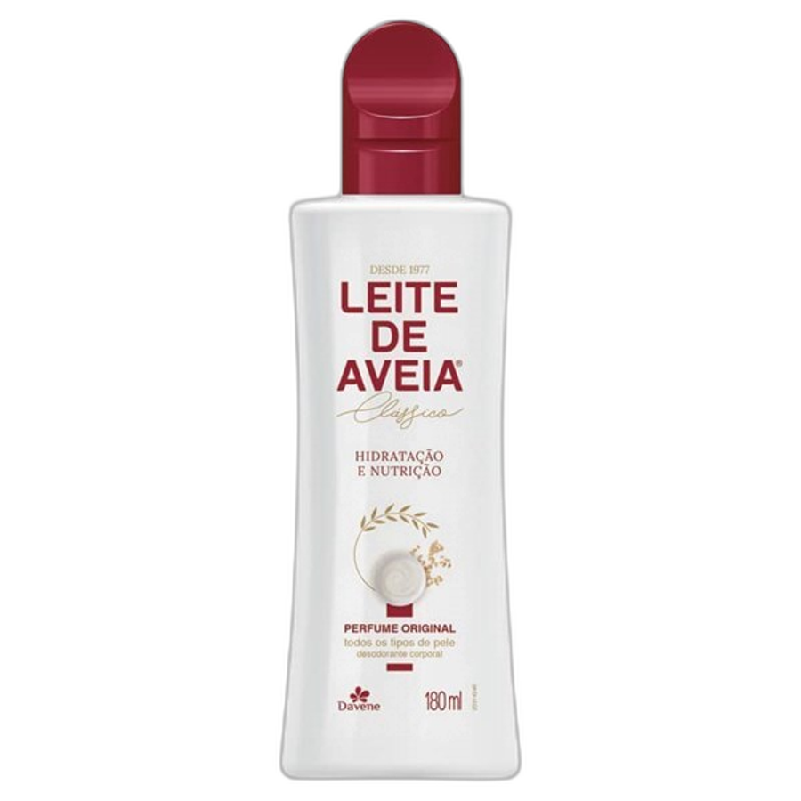 DAVENE LEITE DE AVEIA HIDRATANTE CORP PERF ORIGINAL 180ML (2