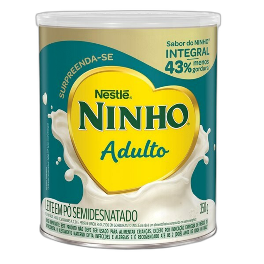 NINHO ADULTO LEITE EM PO 350G