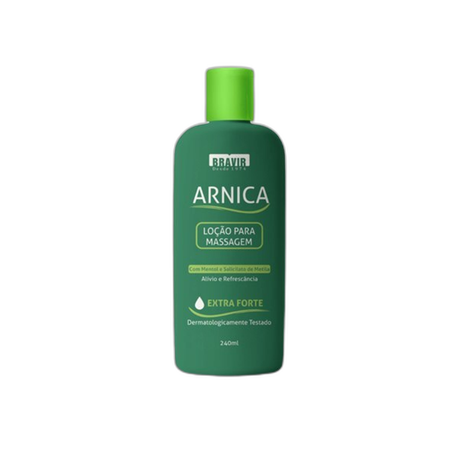 Loção para Massagem Bravir Arnica Extra Forte 240ml