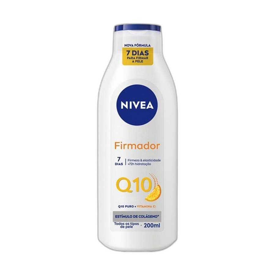 Loção Hidratante Nivea Firmador Q10 + Vitamina C Todos os Tipos de Pele 200ml