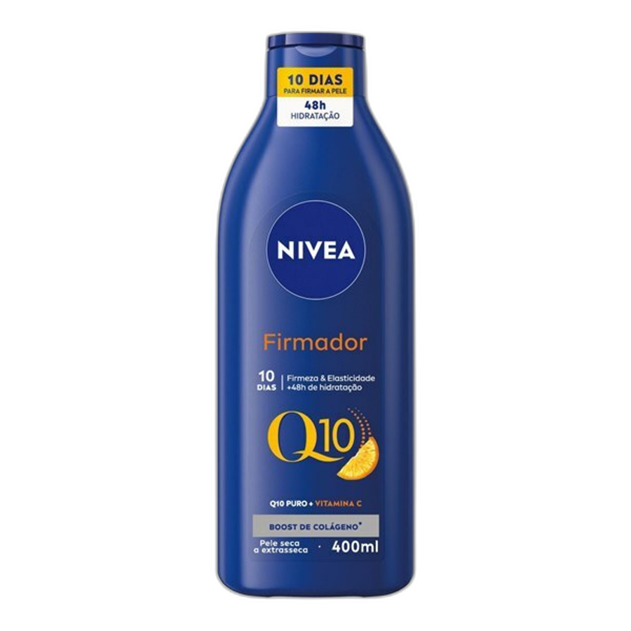 Loção Hidratante Corporal Nivea Firmador Q10 + Vitamina C Pele Seca 400ml
