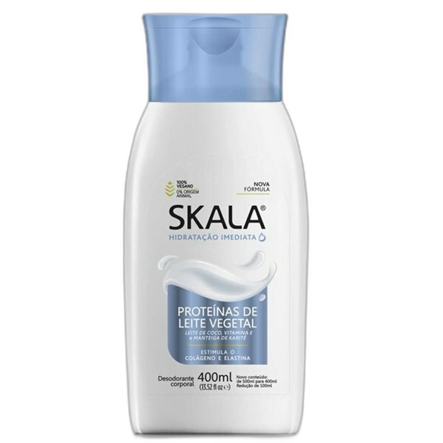 Loção Hidratante Corporal Skala Proteínas de Leite Vegetal 400ml
