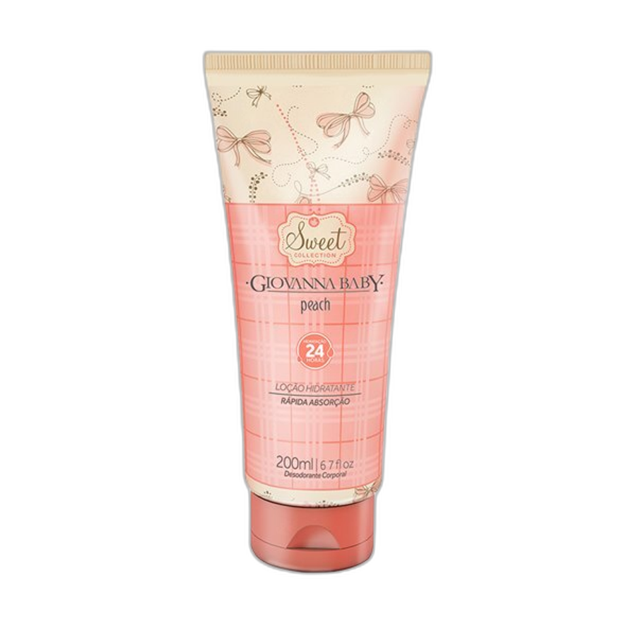 Loção Hidrat.giovanna Baby Peach 200ml