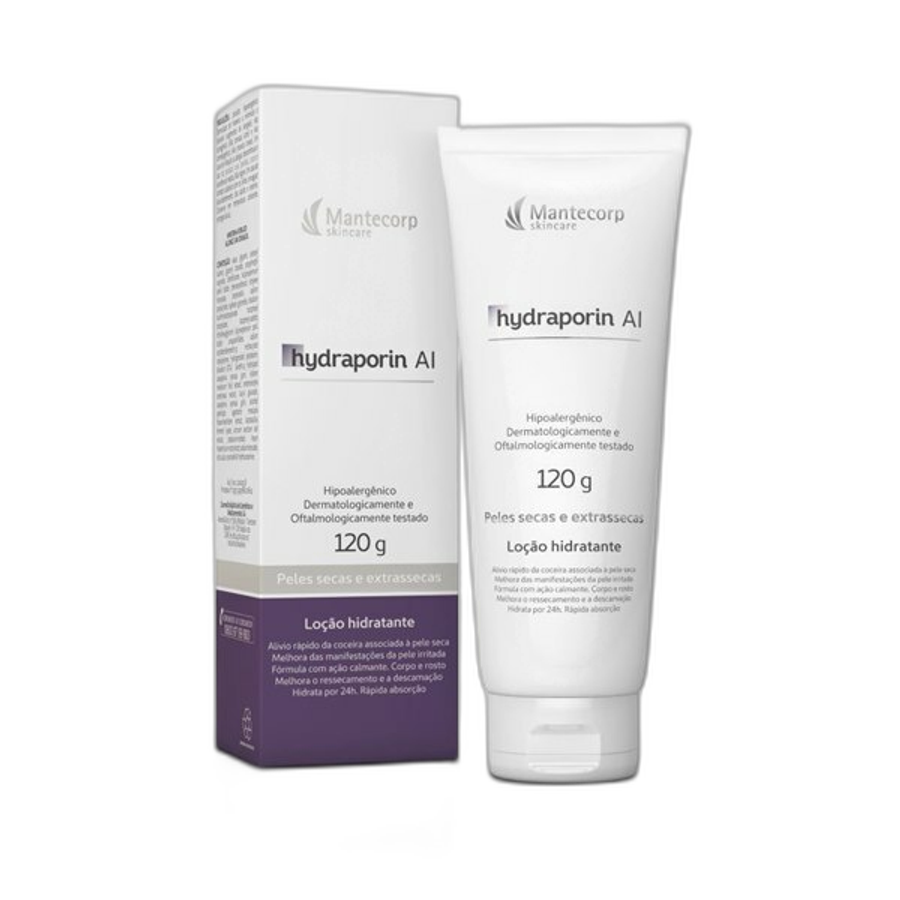 Loção Hidratante Hydraporin Ai Peles Secas e Extrassecas 120ml