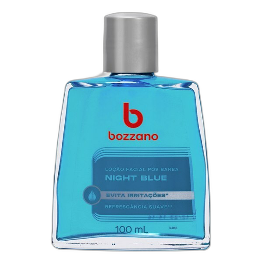 Loção Facial Pós-Barba Bozzano Night Blue 100ml