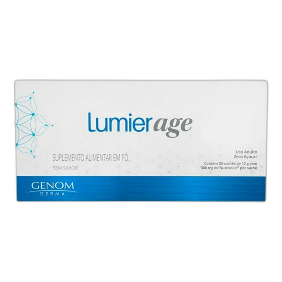 Suplemento Alimentar Lumier Age Sem Sabor 30 Sachês