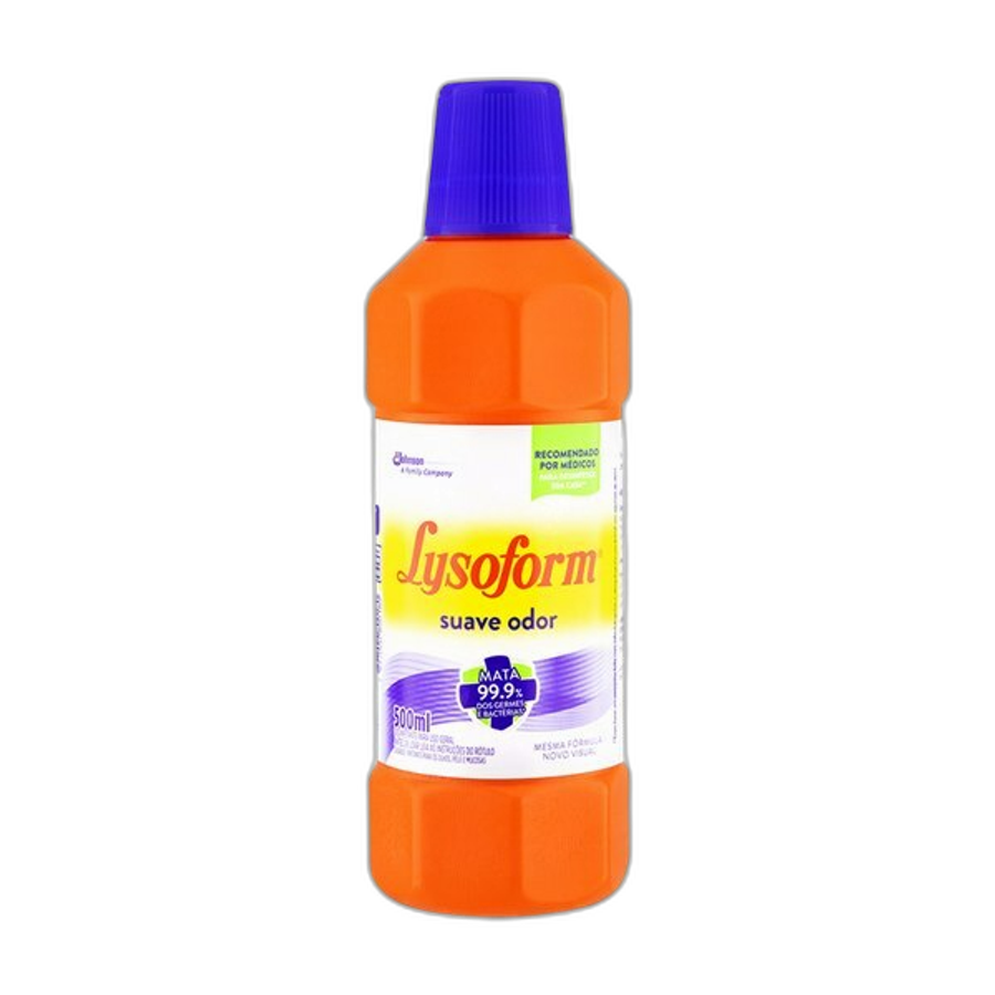Desinfetante Líquido Lysoform Suave Odor 500ml