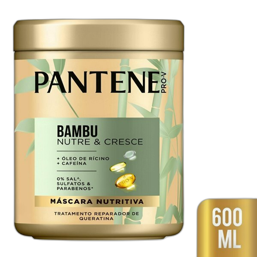 CR TRAT PANTENE BAMBU 600ML