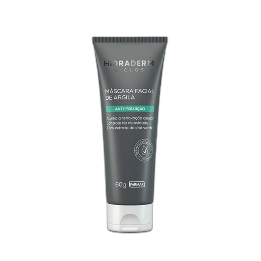 Mascara Facial Argila Hidraderm Ciclos
