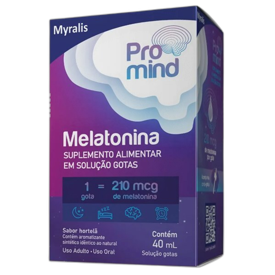 Suplemento Alimentar Promind Solução Gotas 40ml