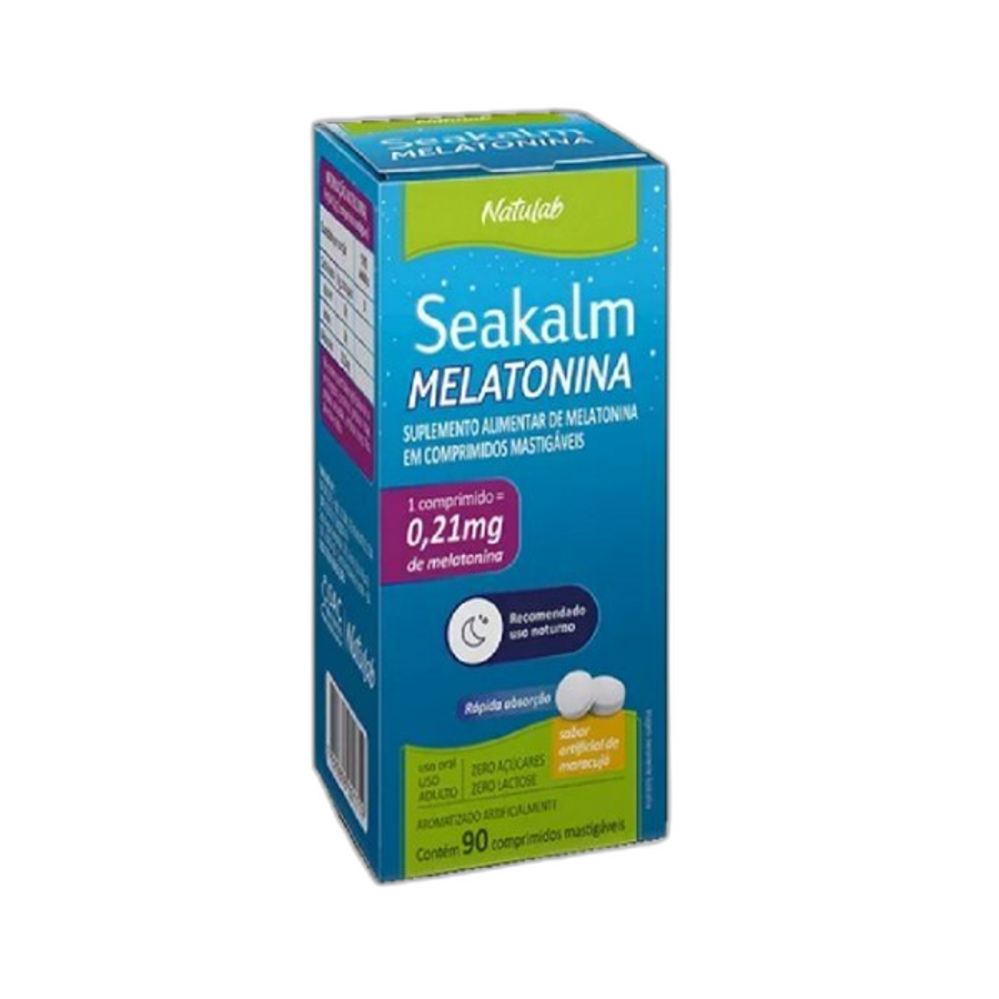 Seakalm Melatonina 210mcg 90 Comprimidos