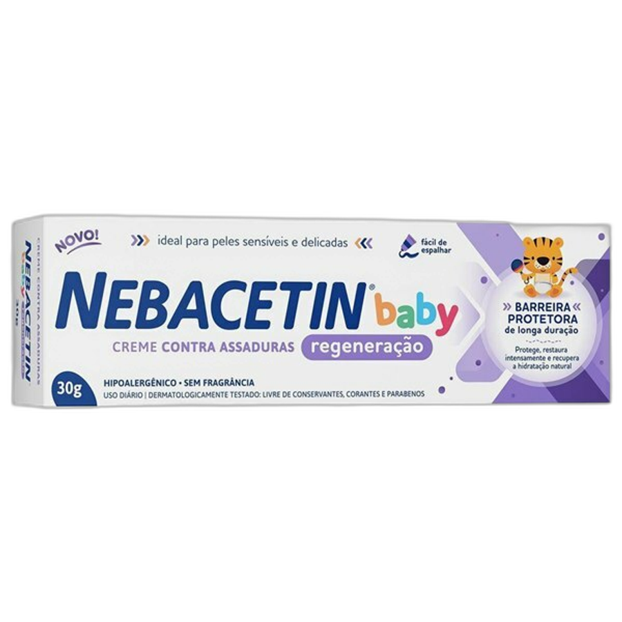 Creme Antiassaduras Nebacetin Baby Regeneração 30g