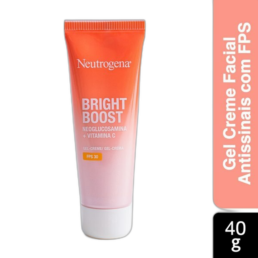 Gel Creme Facial Antissinais Neutrogena Bright Boost FPS30 40g