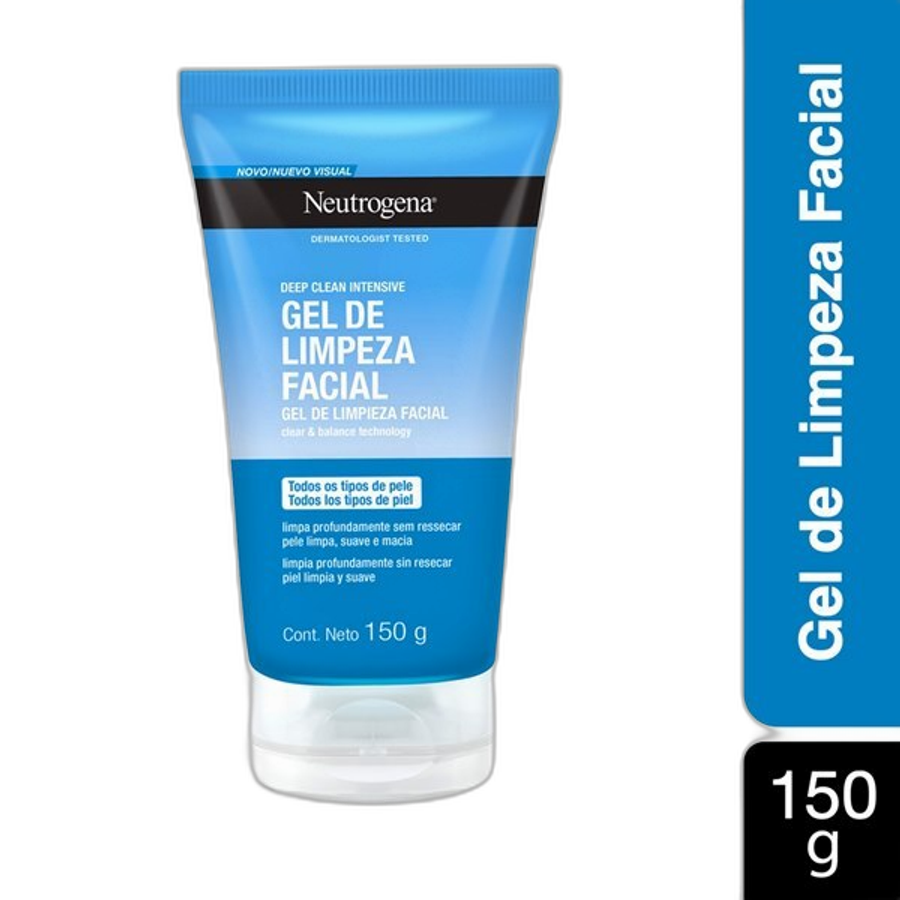 Gel Limpeza Profunda Neutrogena Deep Clean 150g