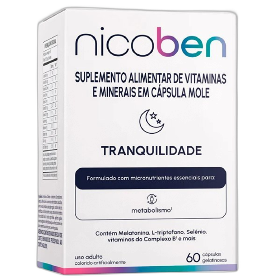 NICOBEN TRANQUILIDADE 60CPS