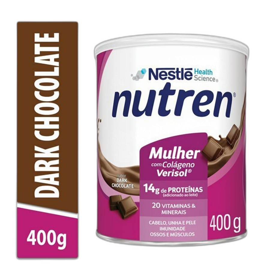 Complemento Alimentar Nutren Mulher Dark Chocolate 400g