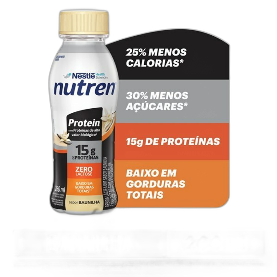NUTREN PROTEIN 260ML BAUNILHA