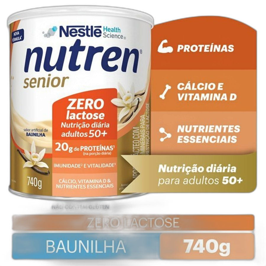 NUTREN SENIOR PO ZERO BAUN 740G
