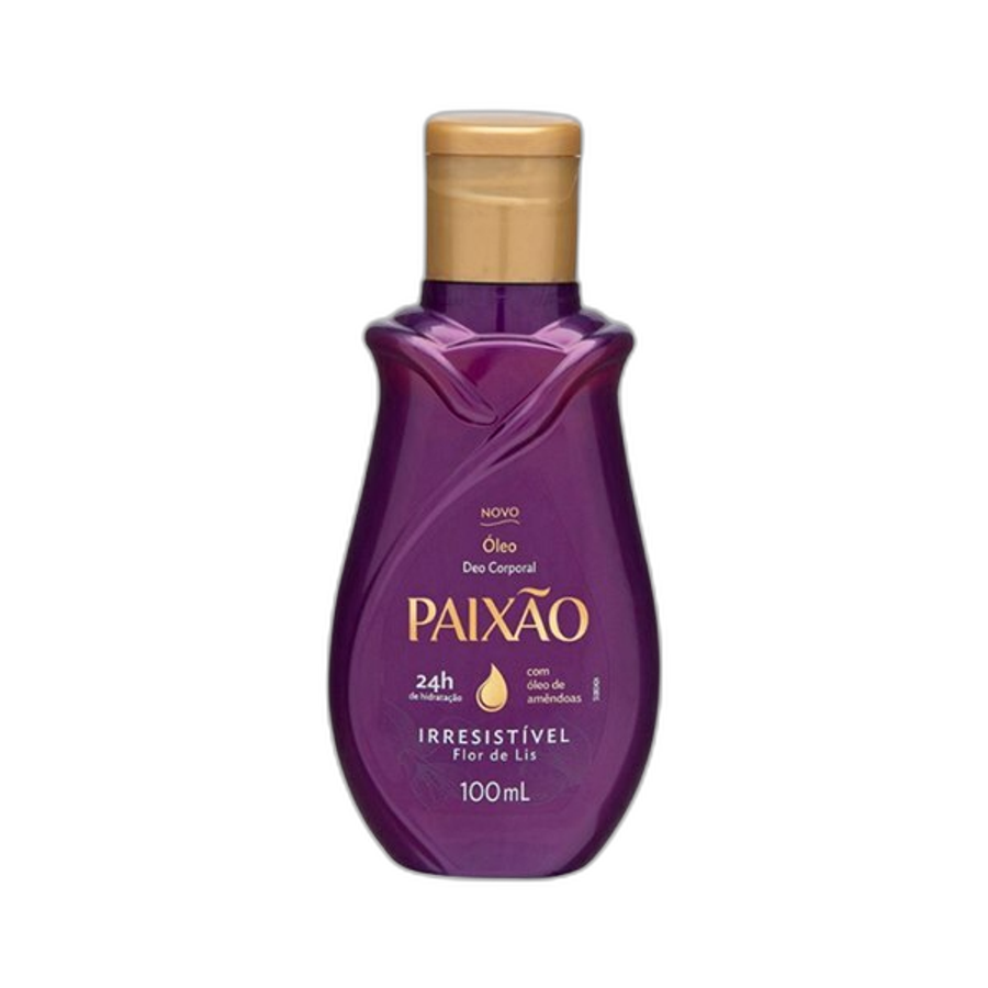 Óleo Corporal de Amêndoas Paixão Irresistível Flor de Lis 100ml