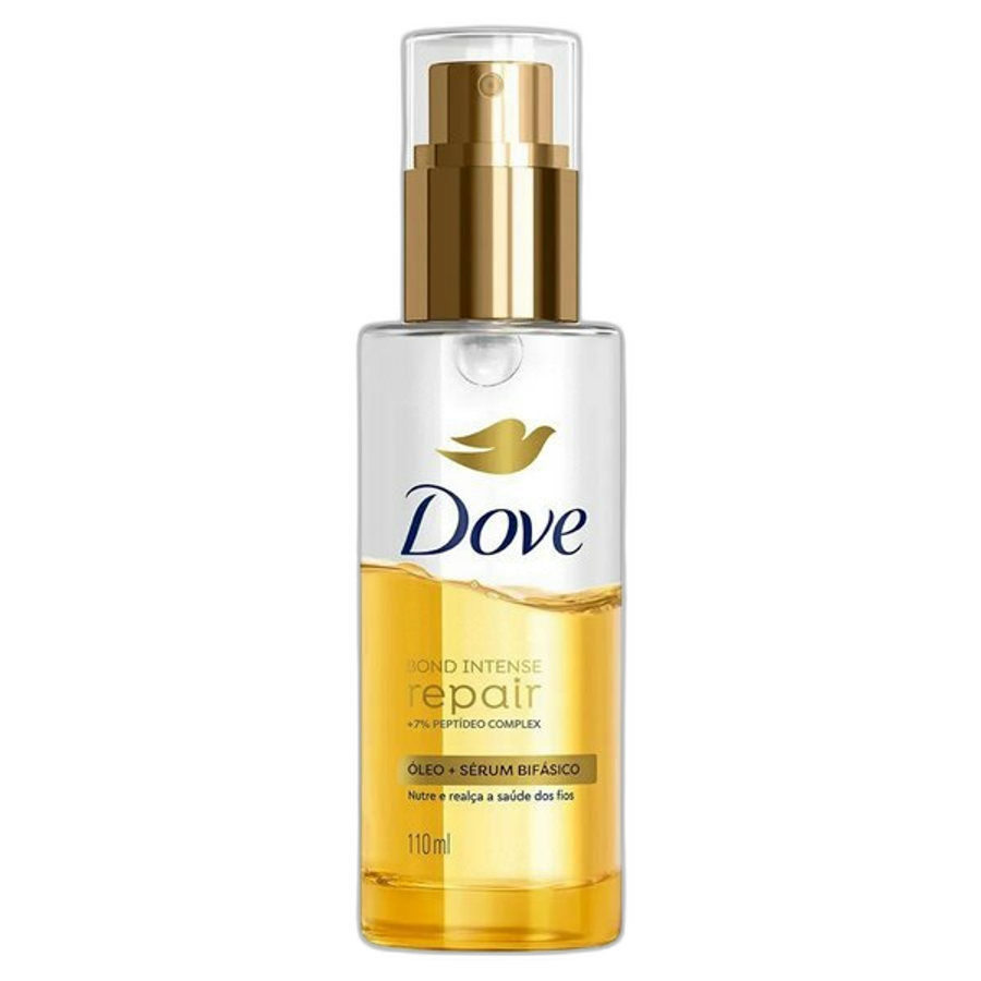 Óleo e Sérum Capilar Bifásico Dove Bond Intense Repair 110ml