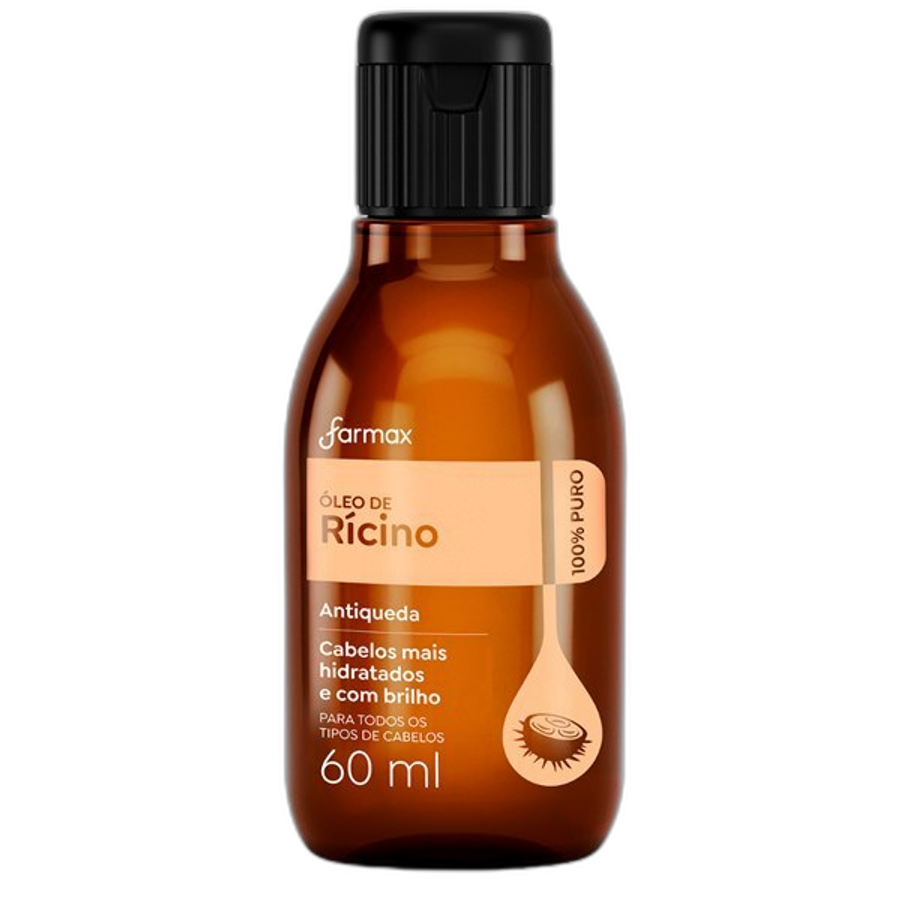 Óleo de Ricino Farmax 60ml