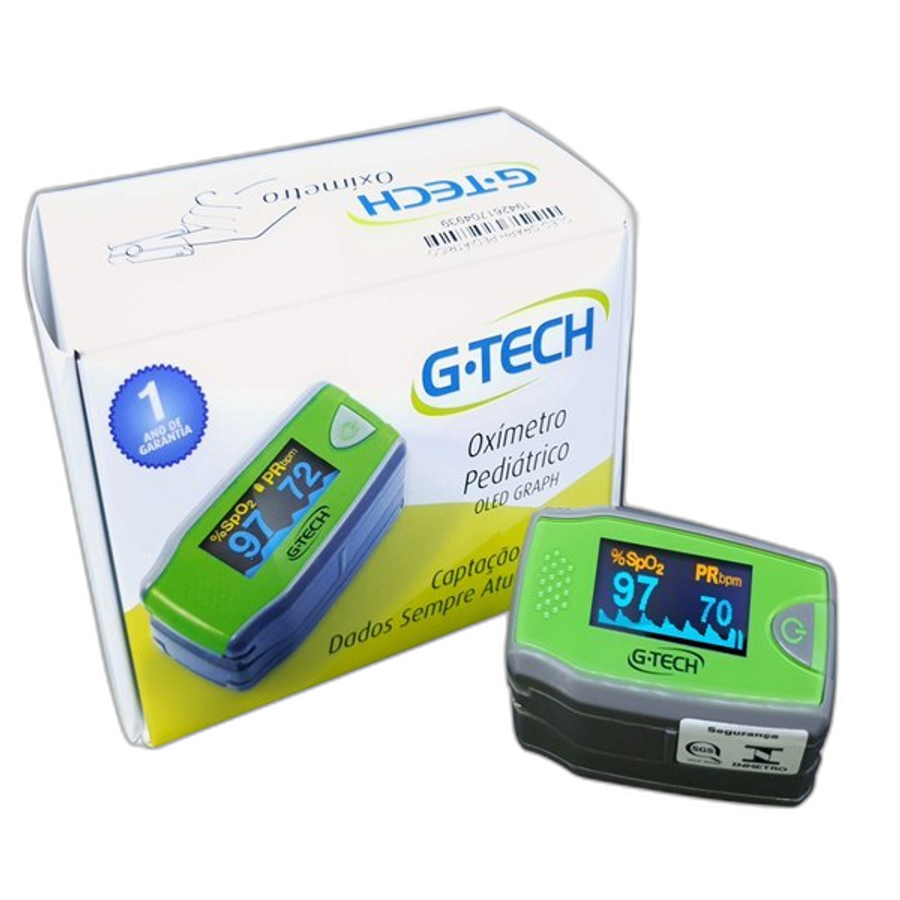 Oxímetro Pediatrico G-Tech 0led Graph