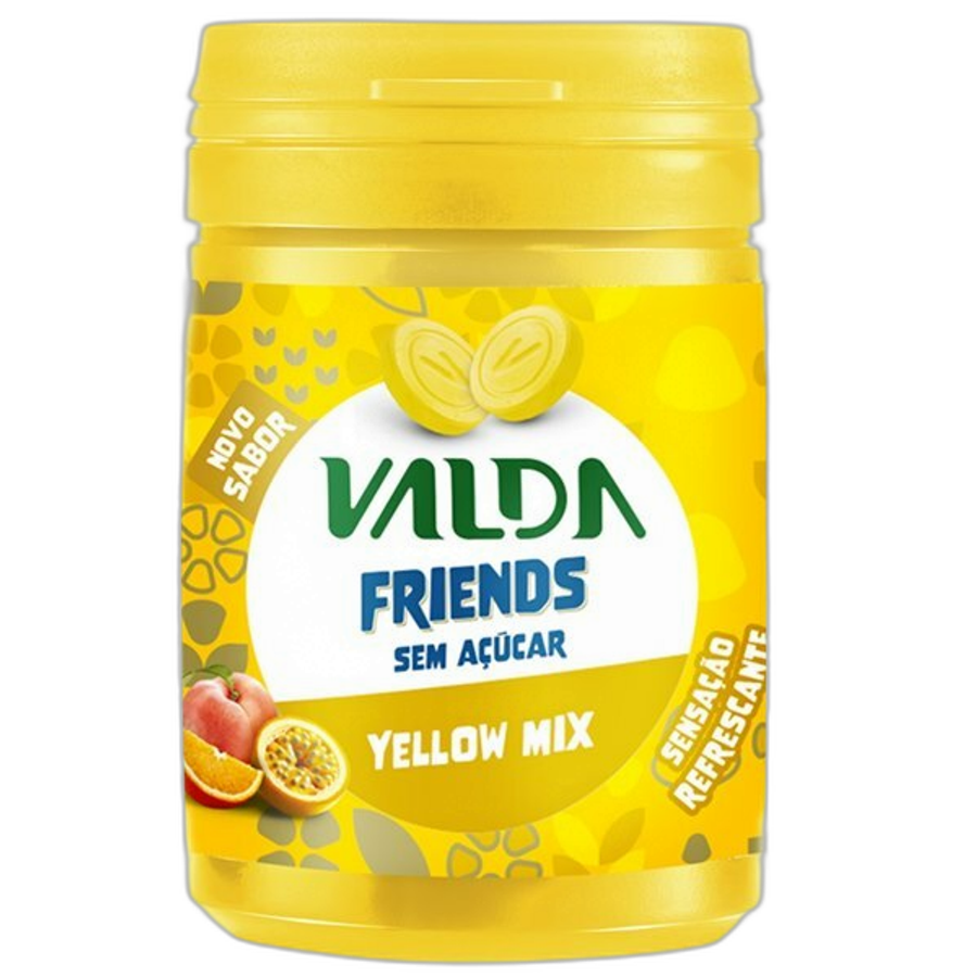 PAST.VALDA FRIENDS POTE FRUTAS AMAR 50GR