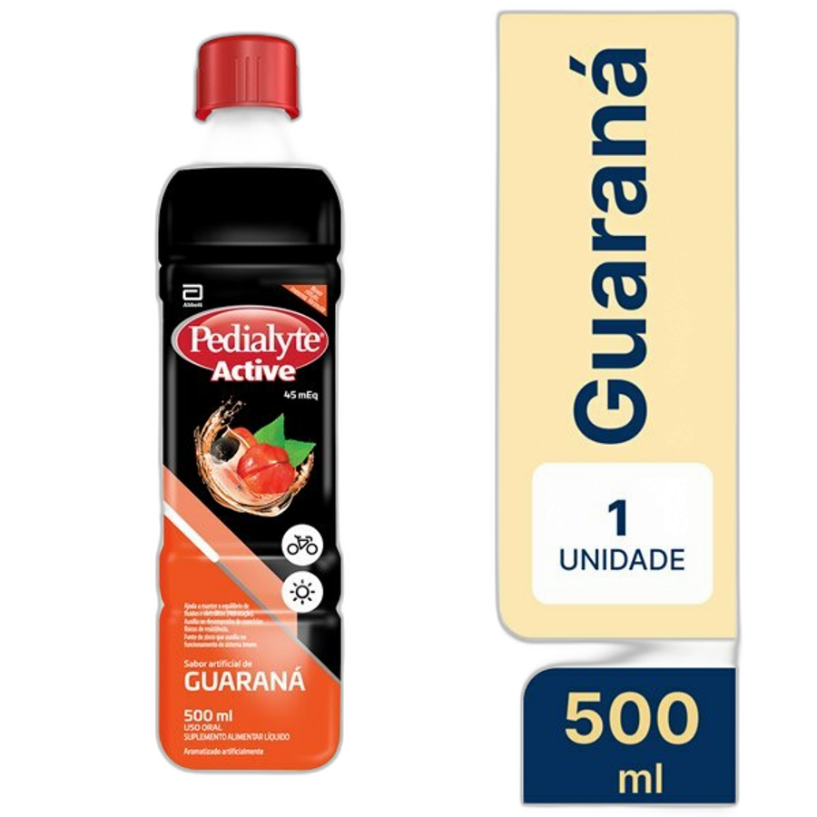 Pedialyte Plus Guaraná 500ml