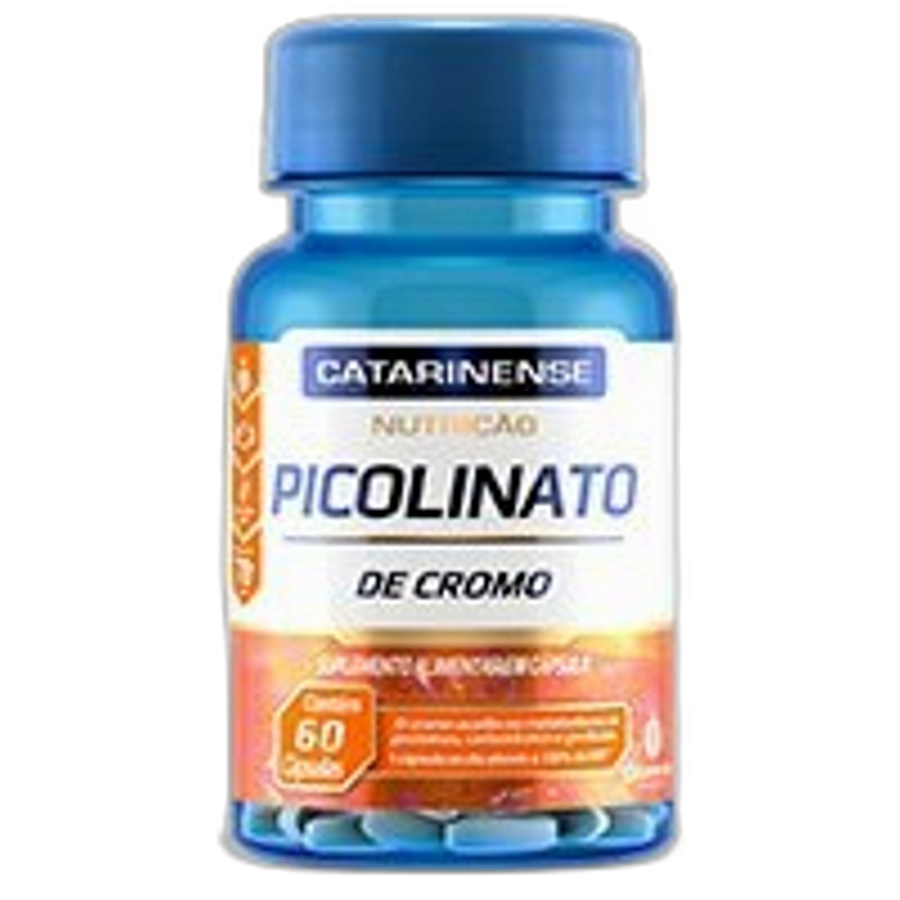 Picolinato de Cromo Catarinense Nutrição 60 Cápsulas