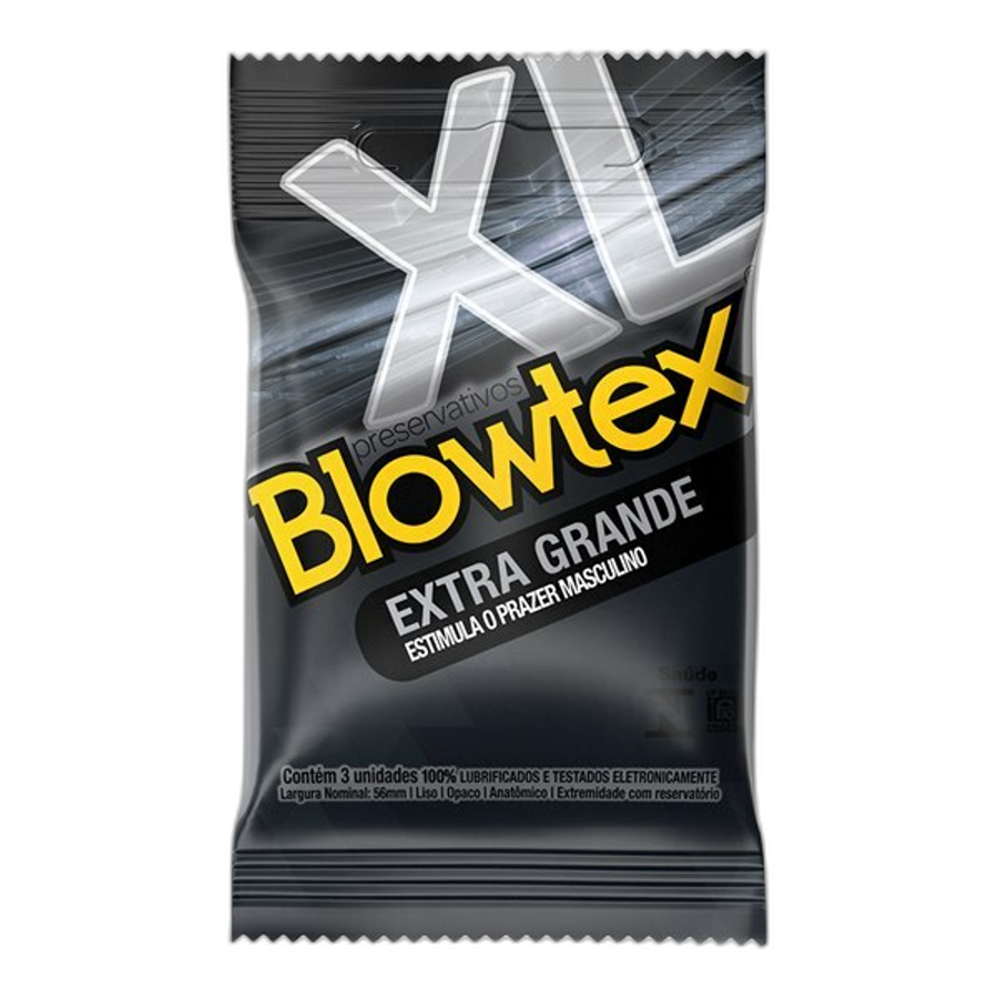 Preservativo Blowtex Extra Grande 3 Unidades