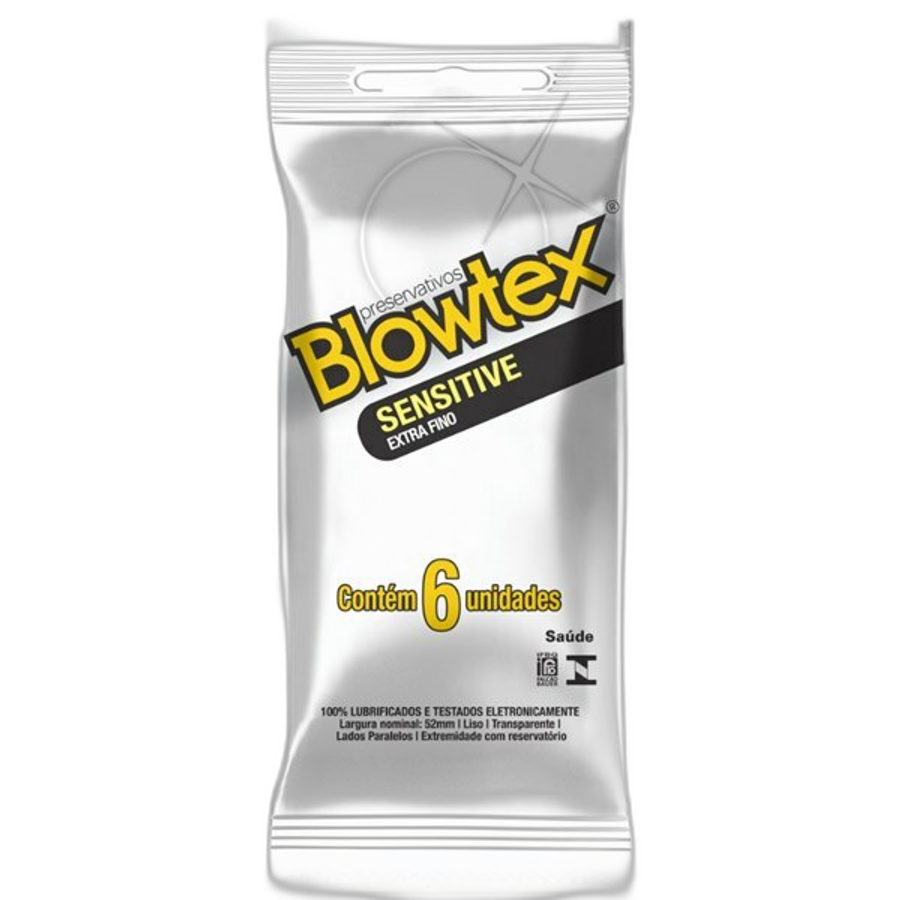 Preservativo Blowtex Sensitive 6 Unidades