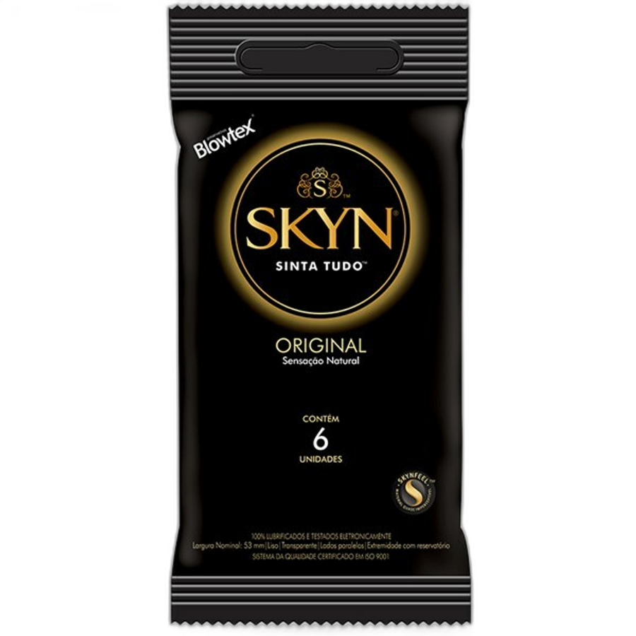 Preservativo Blowtex Skyn Original 6 Unidades