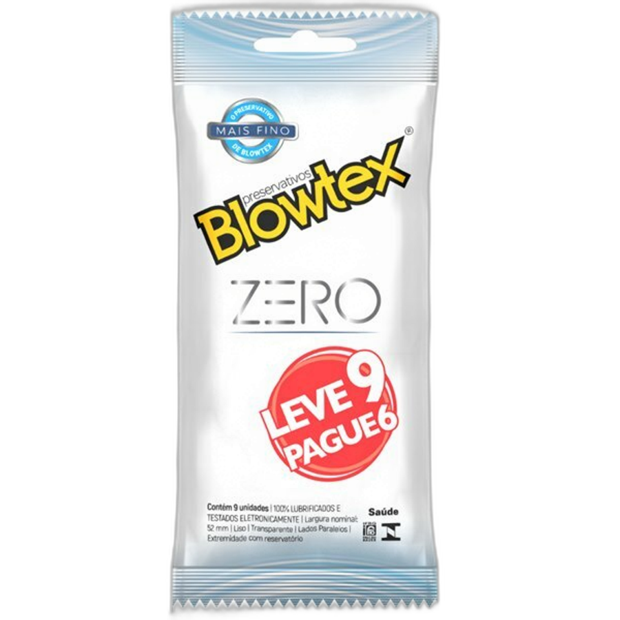 Preservativo Blowtex Zero 9 Unidades