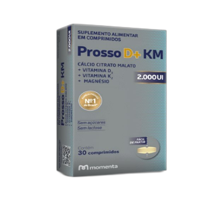 Prosso D+ Km 2000ui Eurofarma 30 Comprimidos