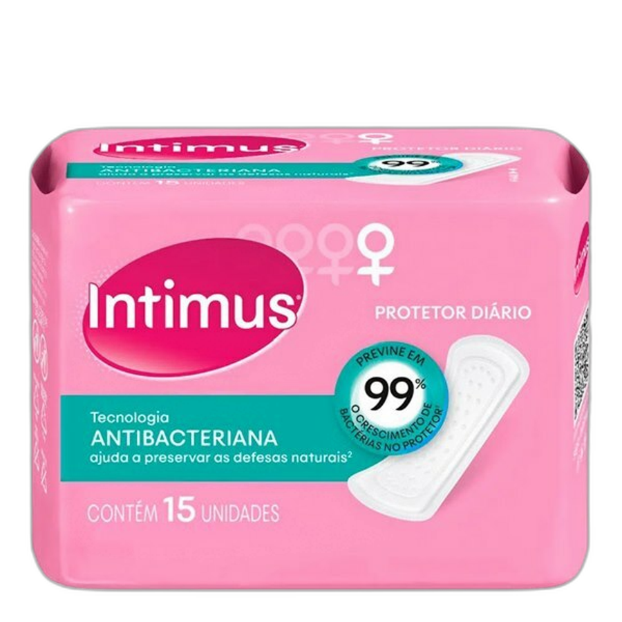ABSORVENTE INTIMUS DAYS ANTIBACTERICIDA C/15UND
