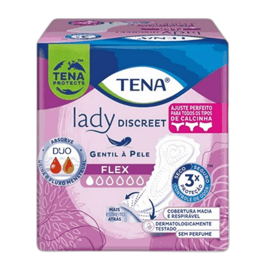 PROTETOR DIARIO TENA LADY DISCREET FLEX C/30UND