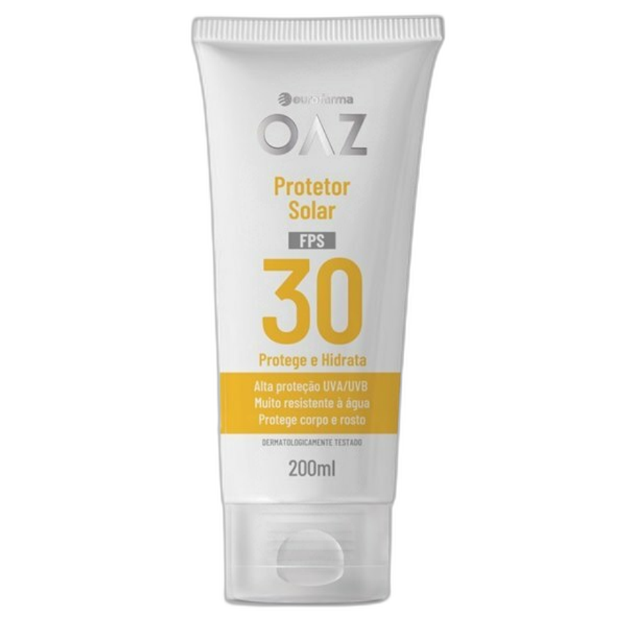 Protetor Solar Oaz FPS30 Protege e Hidrata 200ml
