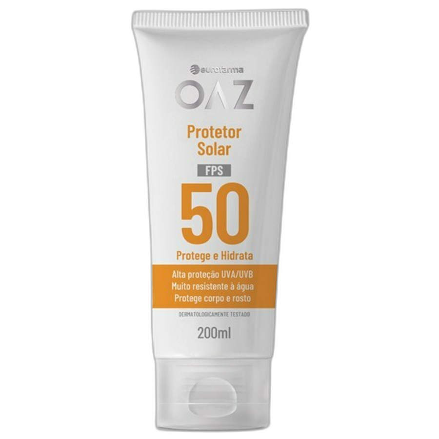 Protetor Solar Oaz FPS50 Protege e Hidrata 200ml
