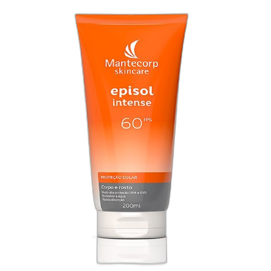 Protetor Solar Corpo e Rosto Episol FPS60 Intense 200ml