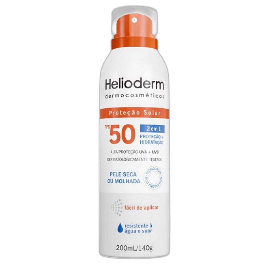 Protetor Solar Corporal Helioderm FPS50 200ml Aerossol