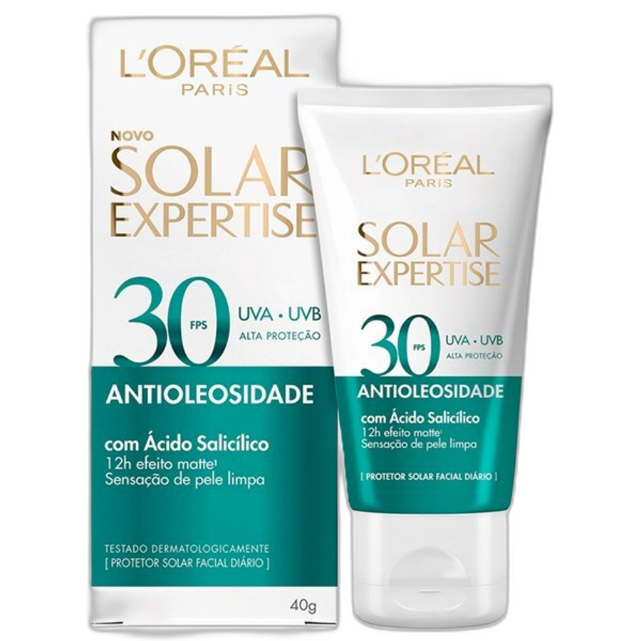 Protetor Solar Facial L'oréal Paris Solar Expertise Antioleosidade FPS30 40g