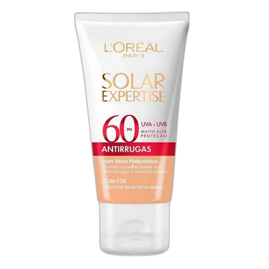 PROTETOR LOREAL SOL FAC EXP 40G FPS60 ANTIRRUG COR