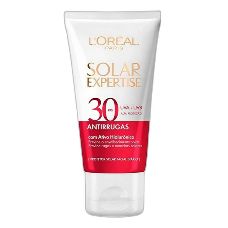 Protetor Solar Facial L'oréal Paris Solar Expertise Antirrugas Textura Creme FPS30 40g