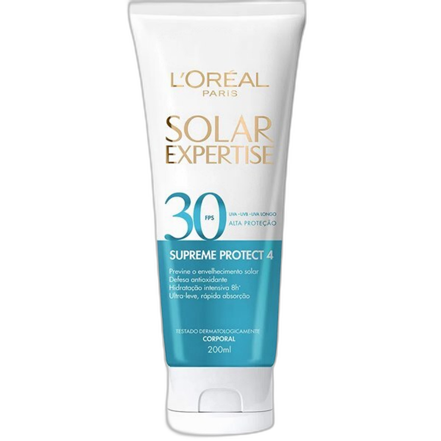 Protetor Solar Corporal L'oréal Paris Solar Expertise Supreme Protect 4 FPS30 200ml
