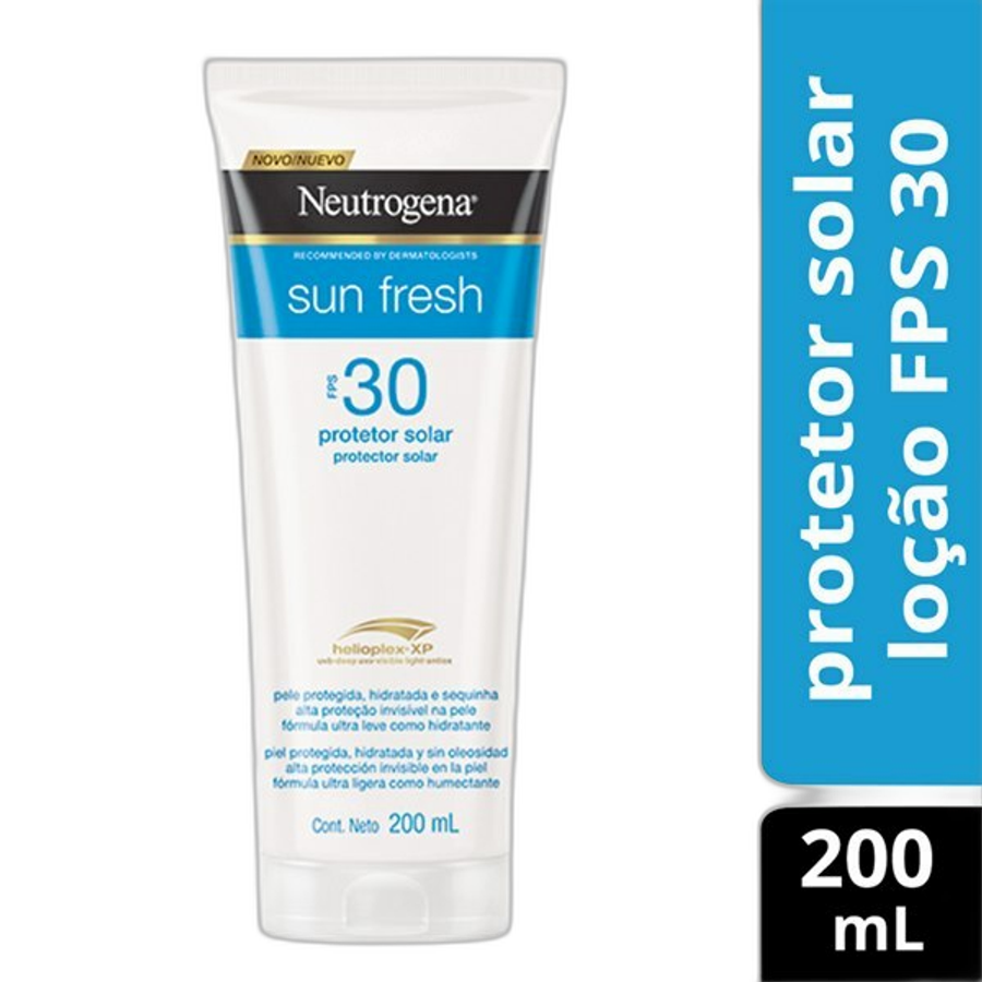 Protetor Solar Corporal Neutrogena Sun Fresh FPS30 200ml