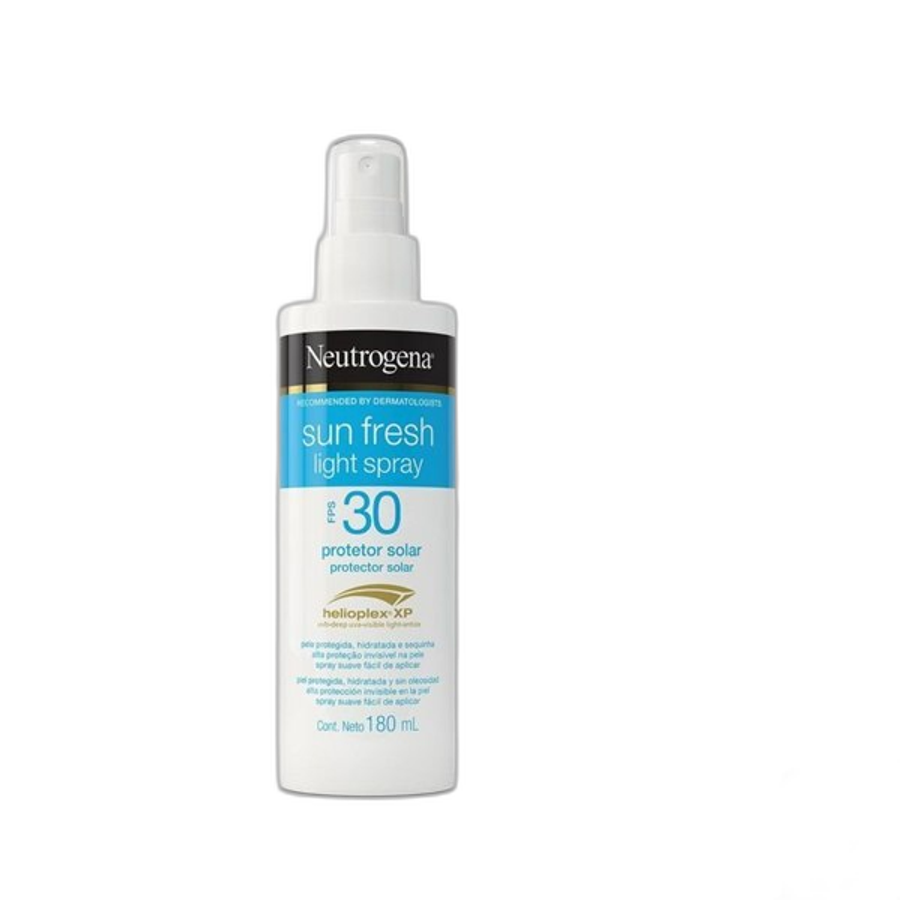 Protetor Solar Corporal Neutrogena Sun Fresh Light Spray FPS30 180ml