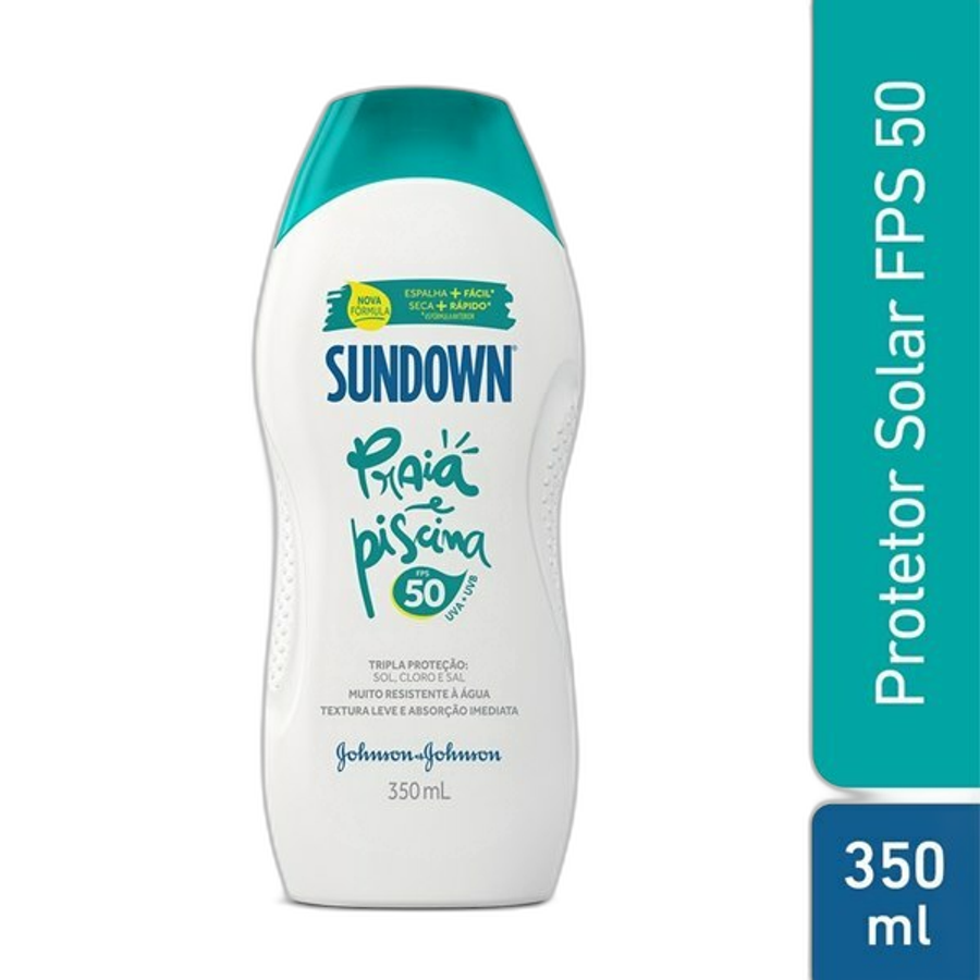 Protetor Solar Sundown Praia e Piscina FPS50 350ml
